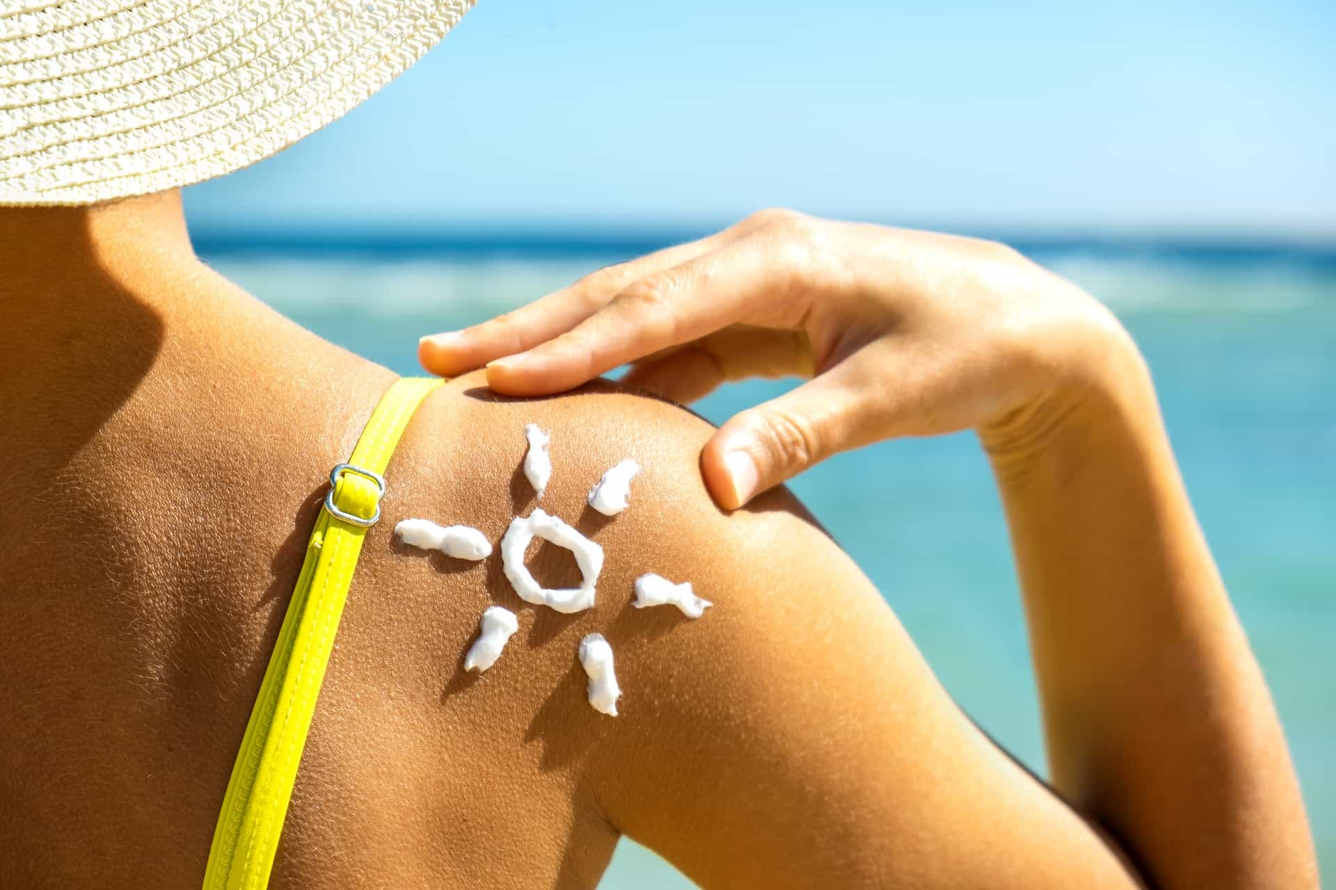 кожа изгоряла от слънцето