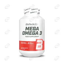 MEGA OMEGA 3 дражета BIOTECH USA